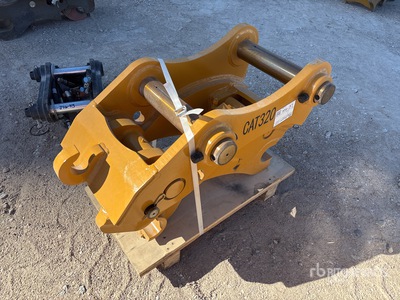 2025 Warrior WQEQC-20T 20T Accouplement de pelleteuse - Fits Cat 320 (Unused)