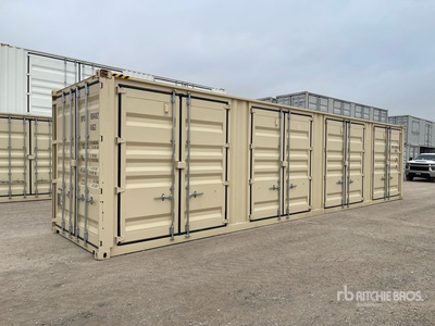 2025 40 ft High Cube Multi-Door Storage Container