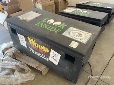 48" Frontier Job Box w/ 25 pc Makita Power Tool Set