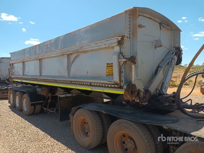 2019 Lusty EMS 8.7 m Tri/A Side Dump Trailer