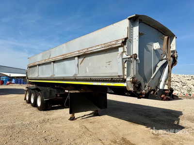2019 Lusty EMS Azmeb 8.7 m Tri/A مقطورة تفريغ جانبية