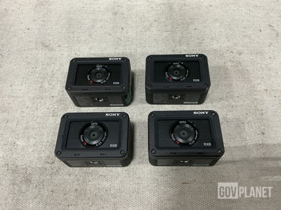 (4) Sony DSC-RX0 Digital Still Cameras