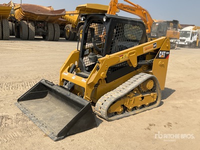 2018 Cat 239D Chargeuse sur rails compacte