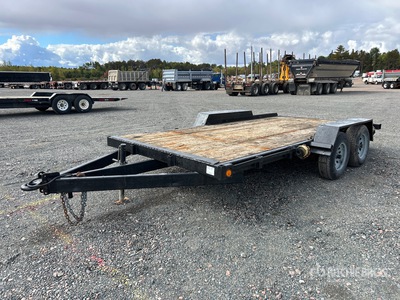 14 ft T/A Remolque Portamaquinaria