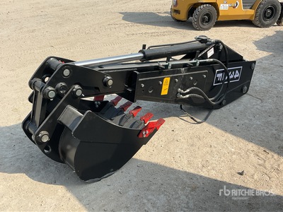 Extendable Backhoe Stick w/ Digging Bucket - Fits 432F (Unused)