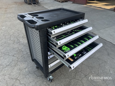 JBM H424376100000 Grey Black Tool Cabinet (Unused)