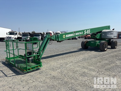 2016 Genie S85 4WD Diesel Telescopic Boom Lift