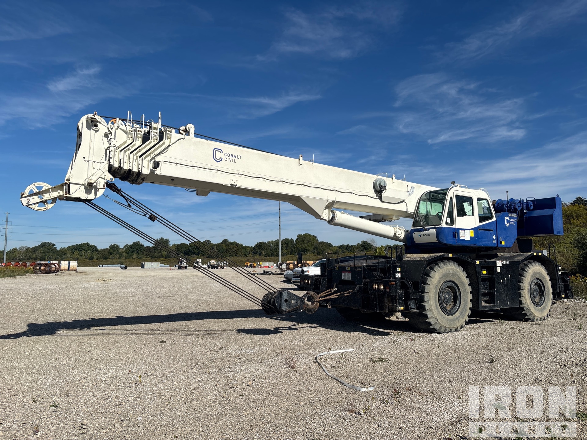 2008 Tadano GR-800XL 80 ton 4x4 Rough Terrain Crane
