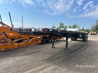 2001 Fruehauf 45 ft T/A Flatbed Trailer