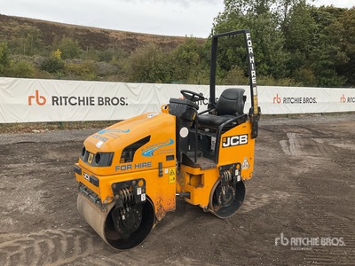 2017 JCB VMT160 Double Drum Roller