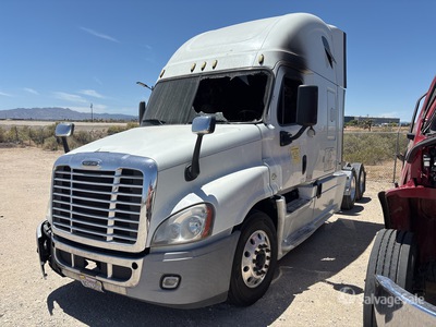 2016 Freightliner Cascadia 125 6x4 Cabina con cuccetta per trattore stradale (Inoperable)