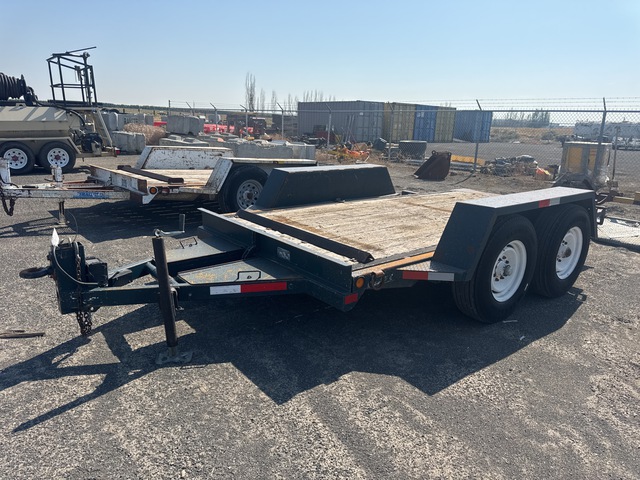 1994 Trailmax 12 ft T/A Tilt Deck Trailer