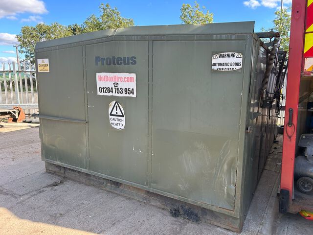 Proteus HB 20 DS Static Asphalt Storage Hot Box Proteus HB 20 DS Static Asphalt Storage Hot Box
