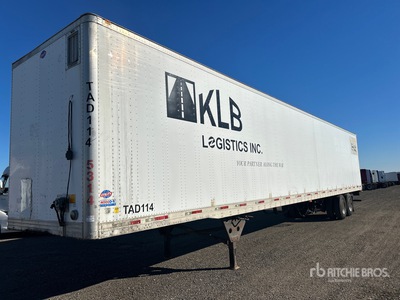 2010 Utility VS2DX 53 ft x 102 in T/A Van Trailer