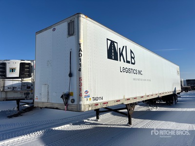 2010 Utility VS2DX 53 ft x 102 in T/A Remorque fourgon