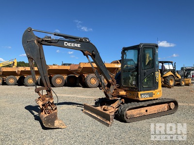 2017 John Deere 50G Mini Excavator