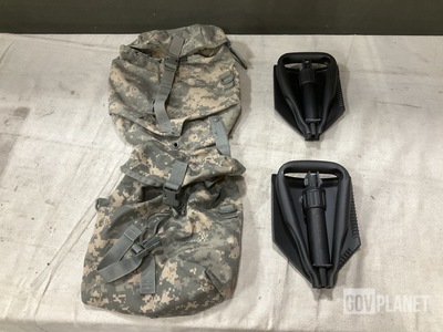 (23) Entrenching Tools & (134) Sustainment Pouches
