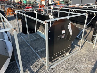 2025 LANDY TESP84 84 in Skid Steer Snow Pusher (Unused)