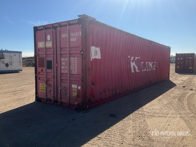 2007 40 ft High Cube Storage Container