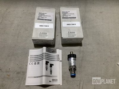 (12) Wika 7540412 Pressure Transducers