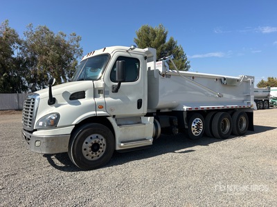 2017 Freightliner Cascadia 113 8x4 Tri/A Dump Truck