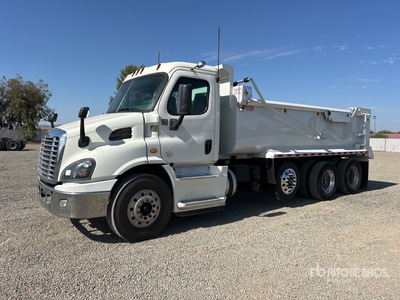2017 Freightliner Cascadia 8x4 Tri/A Dump Truck