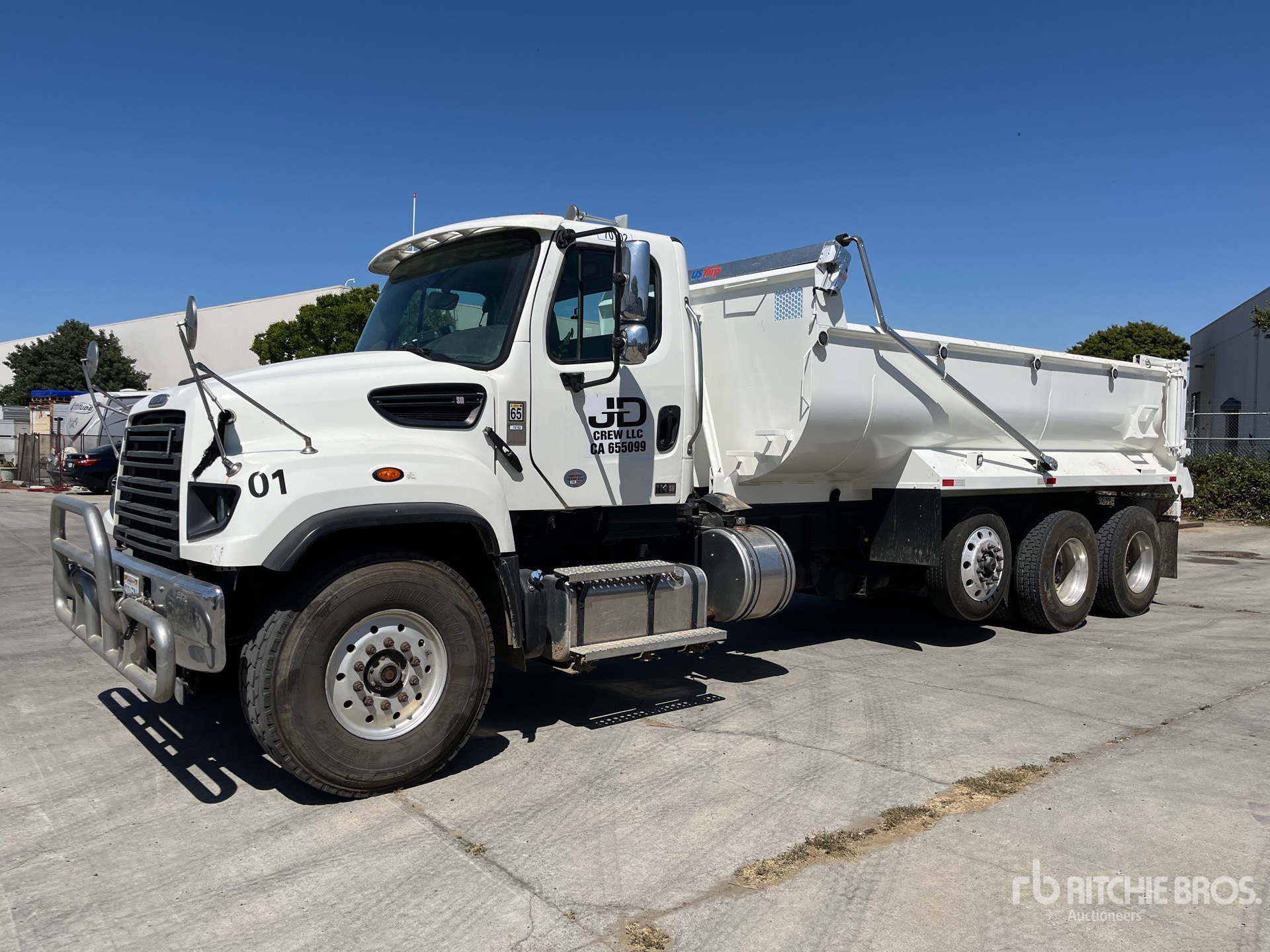 2020 Freightliner 114SD 8x4 Autocarro ribaltabile 3 assi