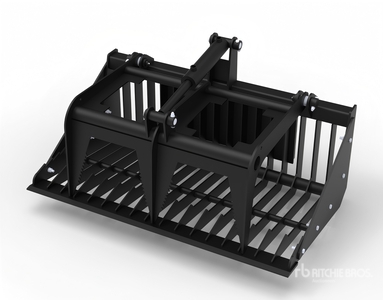2025 Landhonor MRB-72-44W Skeleton Mini Skid Steer Grapple Bucket (Unused)