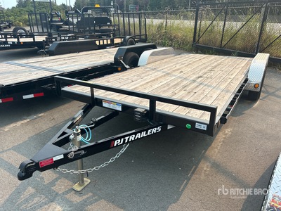 2025 PJ Trailers 18 ft T/A Plant Trailer (Unused)