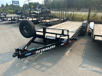 2025 PJ Trailer 21 ft T/A Tilt Deck Trailer (Unused)