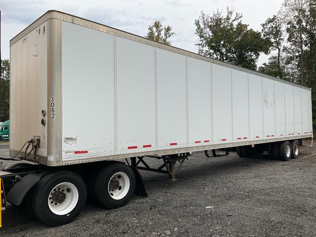 2012 Wabash 53 ft T/A Van Trailer