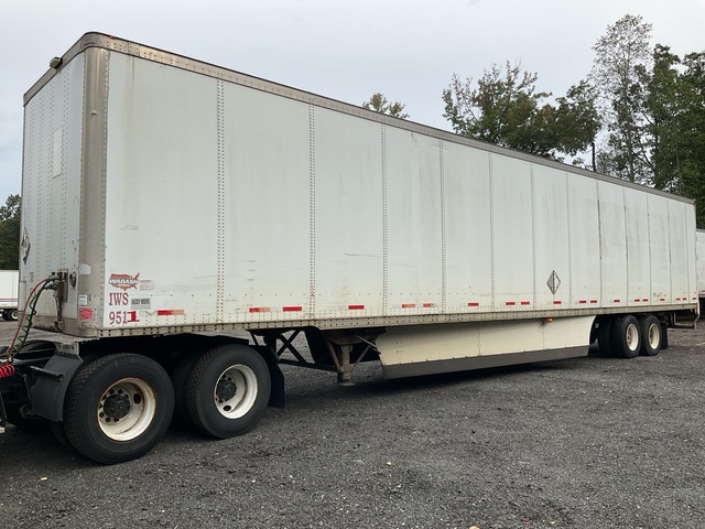 2005 Wabash 53 ft T/A Van Trailer