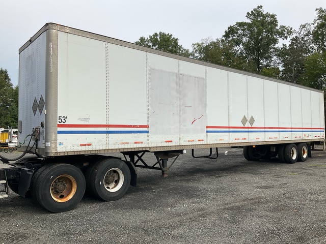 2007 Wabash 53 ft T/A Van Trailer