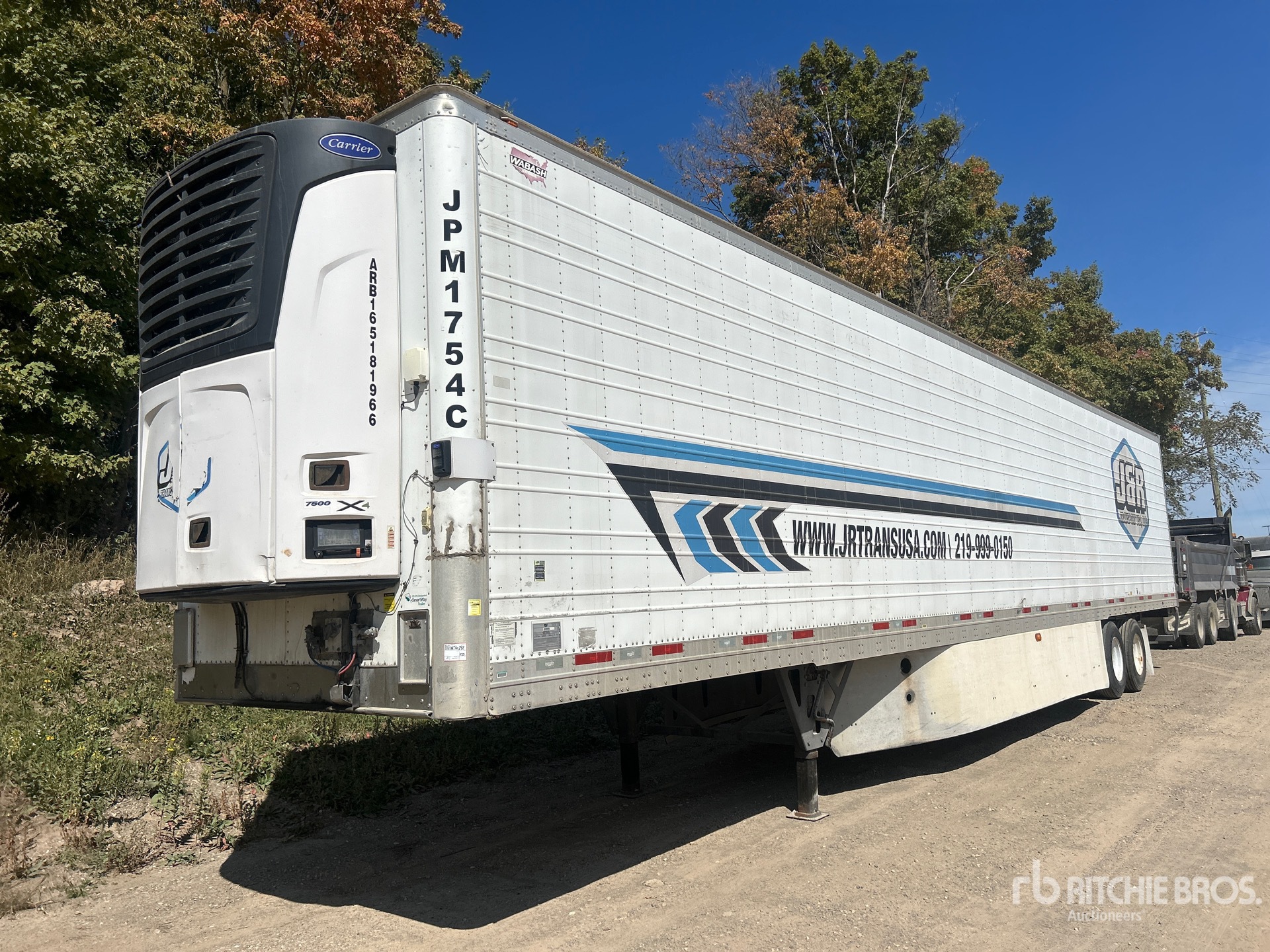 2017 Wabash RFALHSA 53 ft T/A Refrigerated Trailer