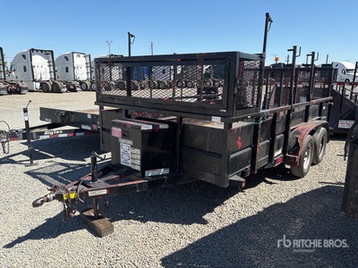 2007 Big Tex 14 ft T/A Utility Trailer