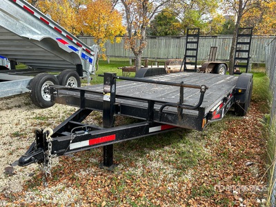 2024 Rainbow 14000 lb 20 ft T/A Remolque Portamaquinaria