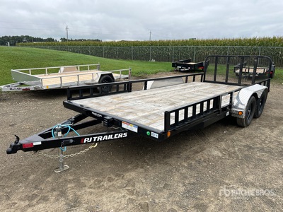 2025 PJ Trailers 18 ft T/A Trailer utilitario