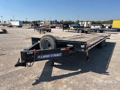 2020 Sure-Trac 26 ft T/A مقطورة مسطحة