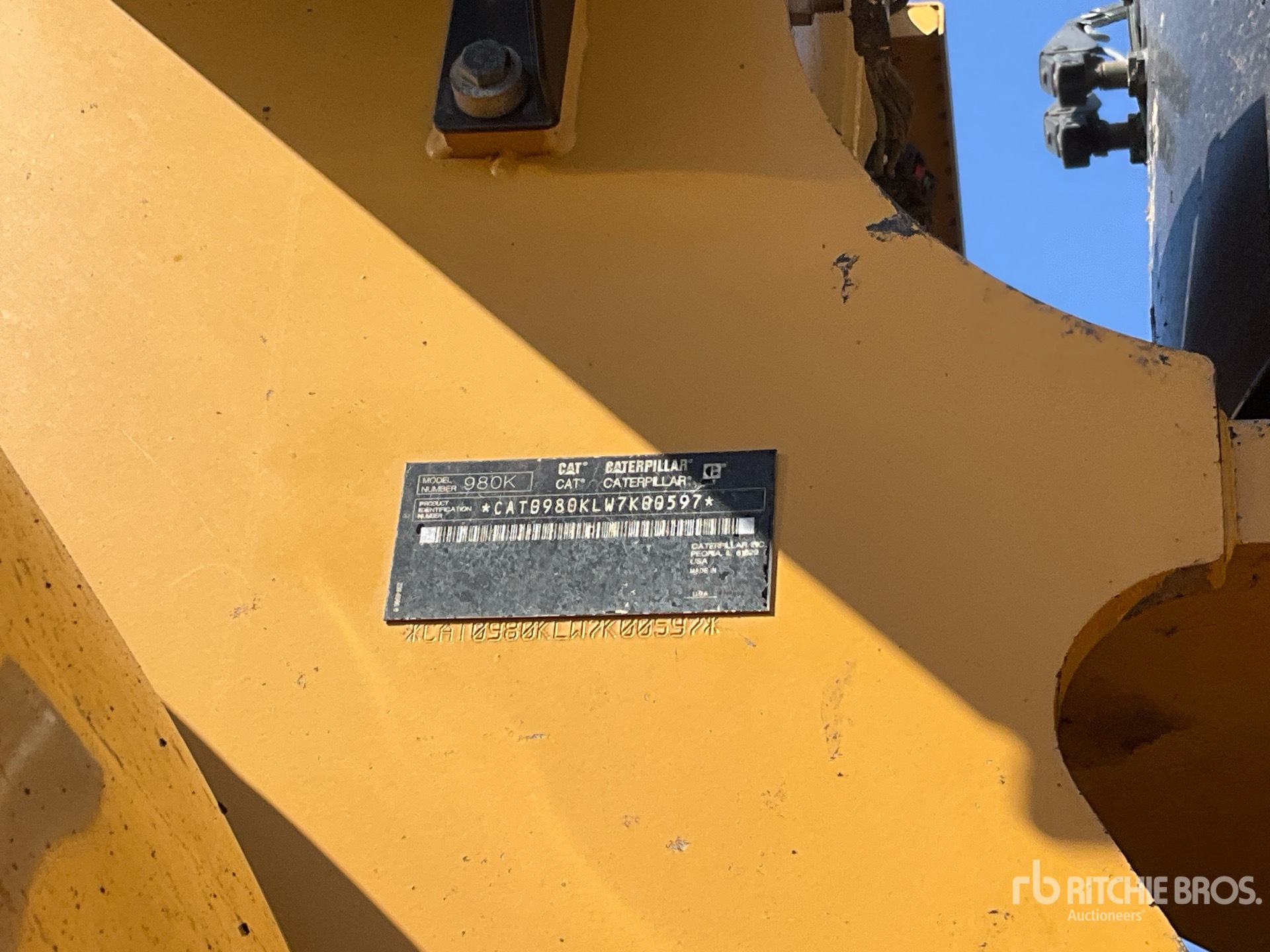 2012 Cat 980K Wheel Loader