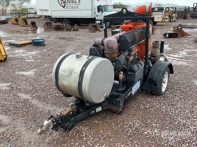 2007 Multiquip MQ600TD80 Trailer-Mounted Water Pump