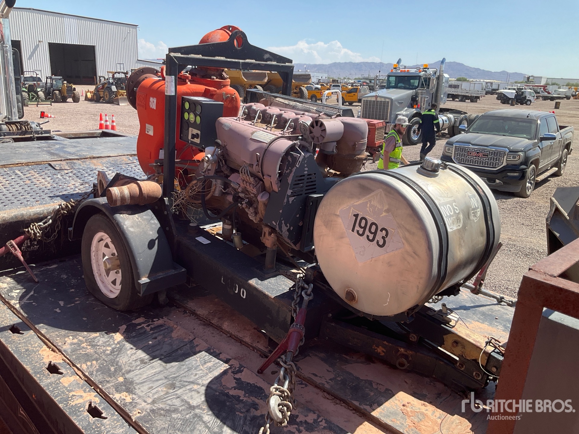 2007 Multiquip MQ600TD80 Water Pump