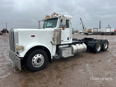 2008 Peterbilt 389 6x4 Day Cab Truck Tractor