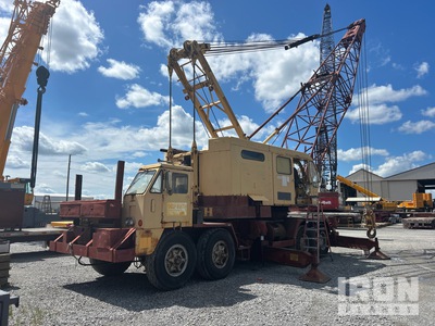 1970 (unverified) P & H 9125-TC 140 ton 8x4 Lattice-Boom Truck Crane