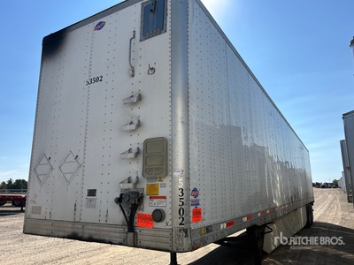 2016 Utility 4000D-X 53 ft x 102 in T/A Geschlossene Anhänger
