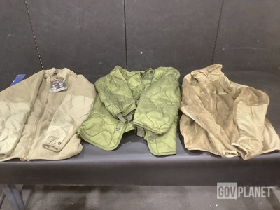 (21) Cold Weather Jackets, (2) Cold Weather Shirts & (1) Cold Weather Coat Liner