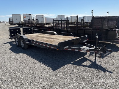 2017 Big Tex 20 ft T/A Equipment Trailer