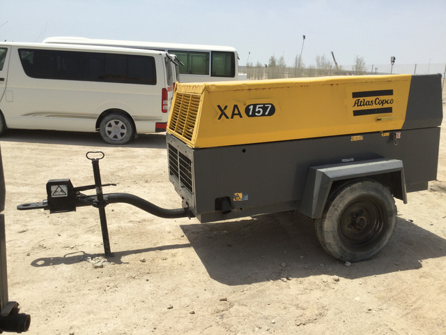 2014 Atlas Copco XA-157 Air Compressor