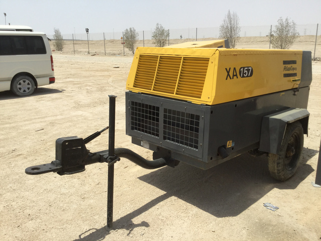 2014 Atlas Copco XA-157 Air Compressor