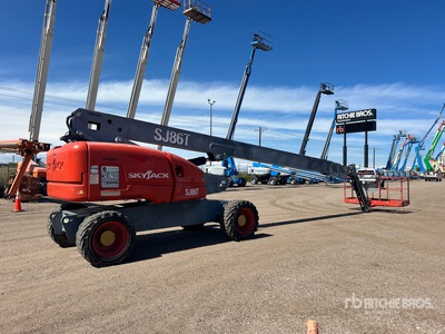 2016 Skyjack SJ86T 4WD Diesel Telescopic Boom Lift