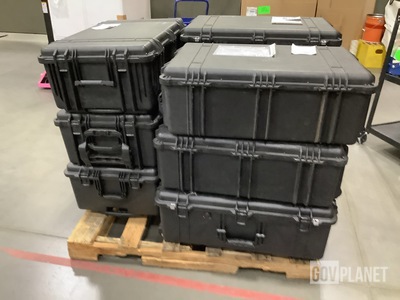 (9) Pelican 1650 Storage Cases